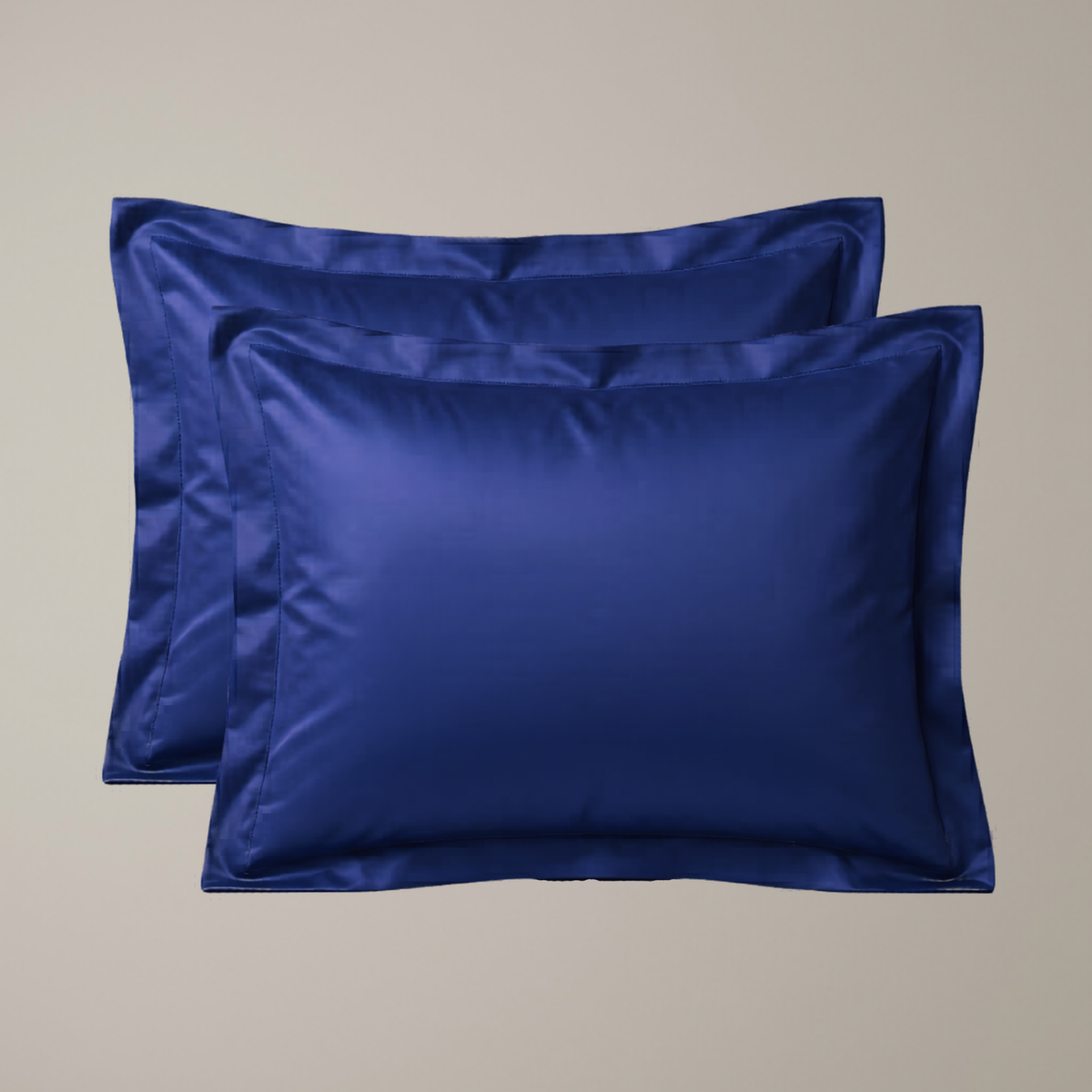 Luxe Baumwolle Satin 2-Kissenbezug Set
