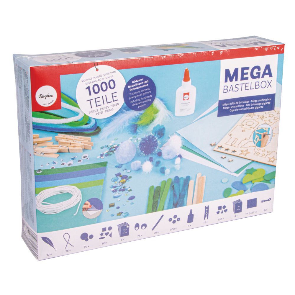 Mega-Bastelbox Space 1.000 Teile,