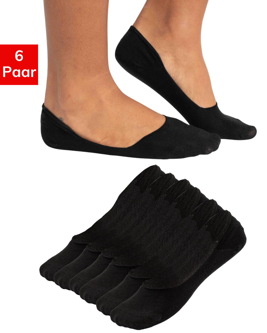 Füßlinge 6er Pack