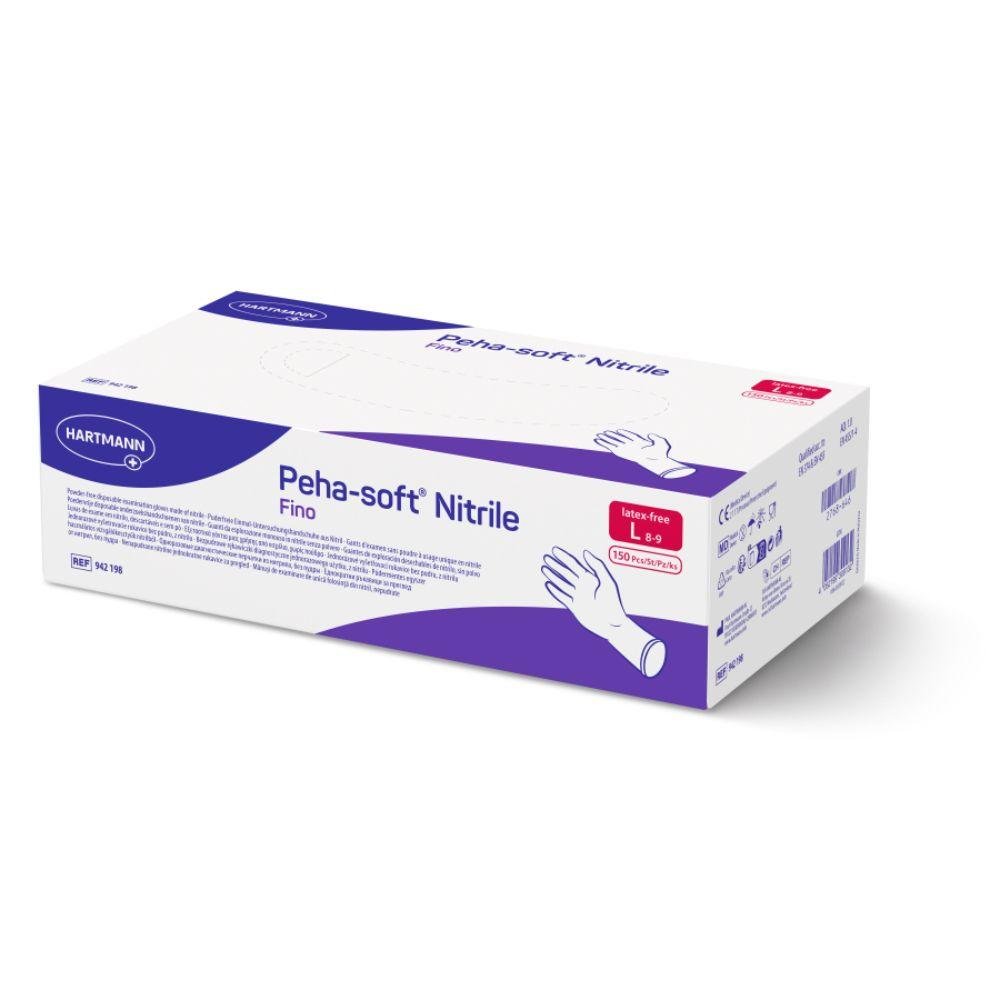 Peha-soft® nitrile fino Einweghandschuhe, puderfrei