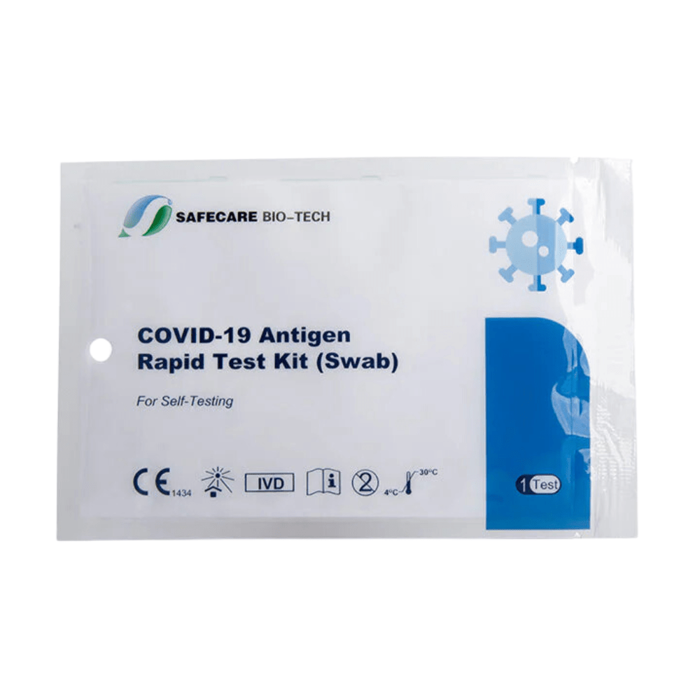 Safecare LAIENTEST 1er COVID-19 Antigen Rapid Test Kit | Packung (1 Stück)