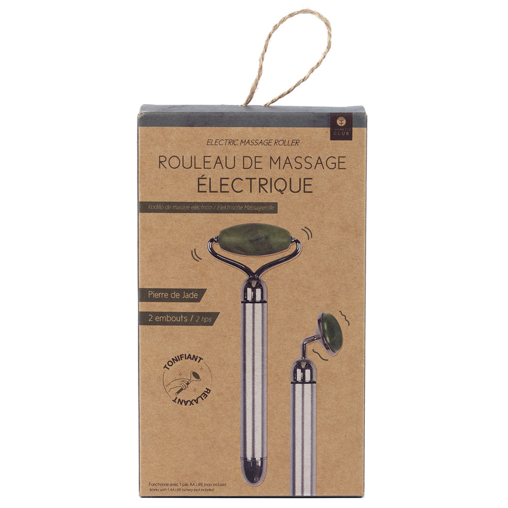 jade elektrische massage roller grün