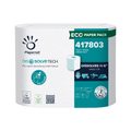 Papernet Toilettenpapier mit Dissolve Tech Technologie, 417803, 1-lagig, 4 Rollen | Packung (4 Rollen)