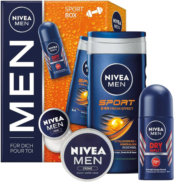 Nivea Men GP Sport Box Deo Dry Impact 150ml +
