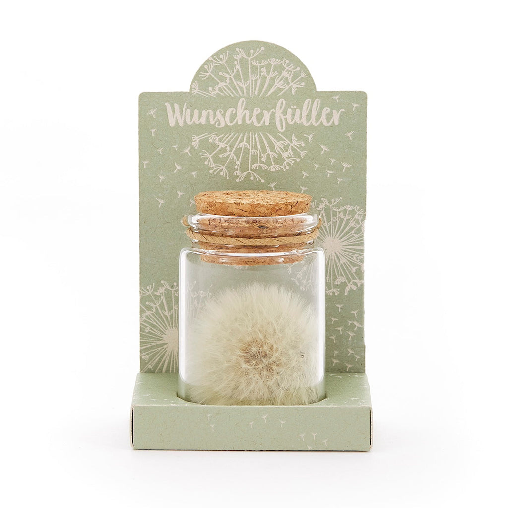 Wunscherfüller – Pusteblume im Glas