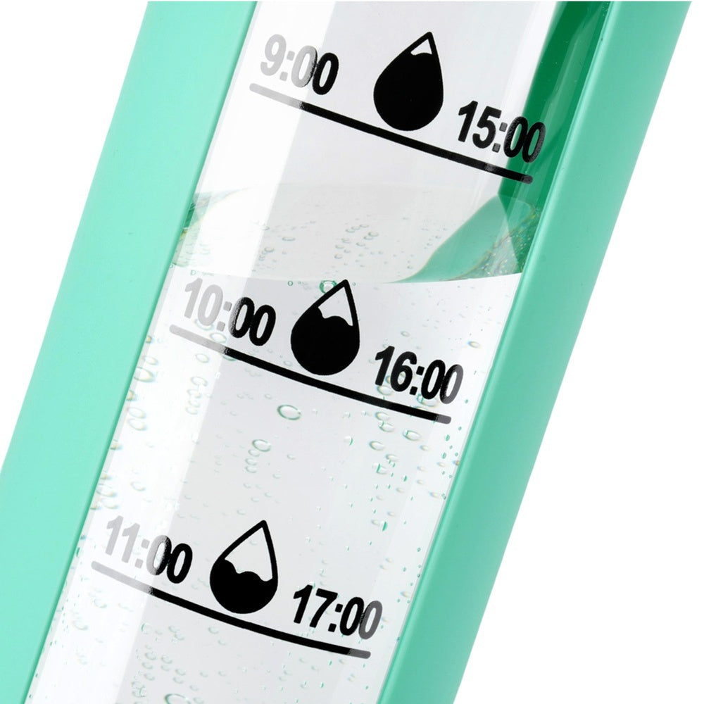 Glaswasserflasche mit Silikonhülle