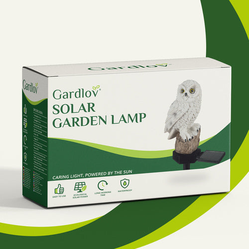 Solar-Gartenlampe - Eule Gardlov 23847
