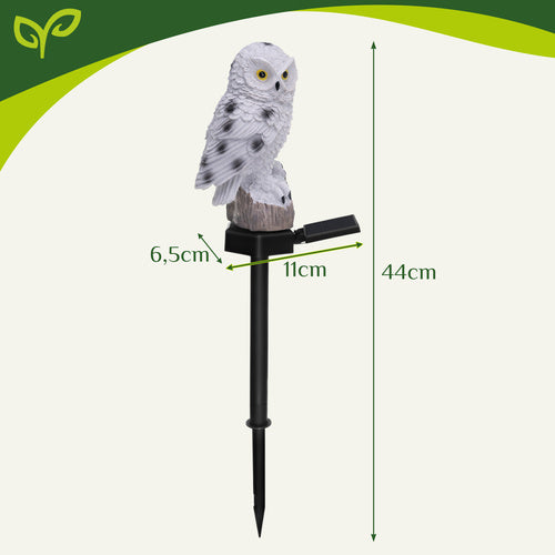 Solar-Gartenlampe - Eule Gardlov 23847