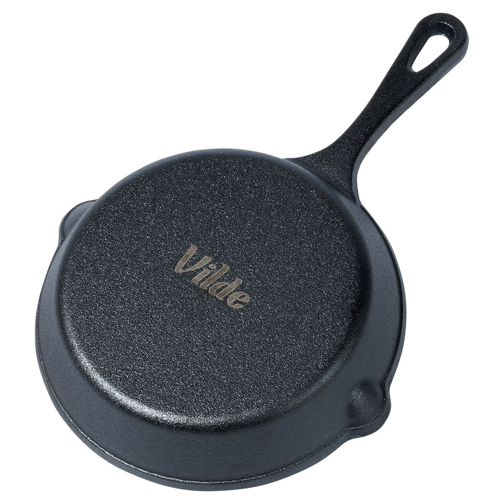 Gusseisenpfanne mit Silikondeckel CAST LINE 2